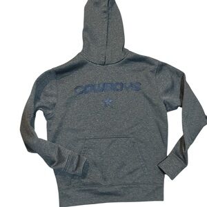 Dallas Cowboys Kids  Hoodie Sweatshirt  Grey Size S  - Hooded Pullover